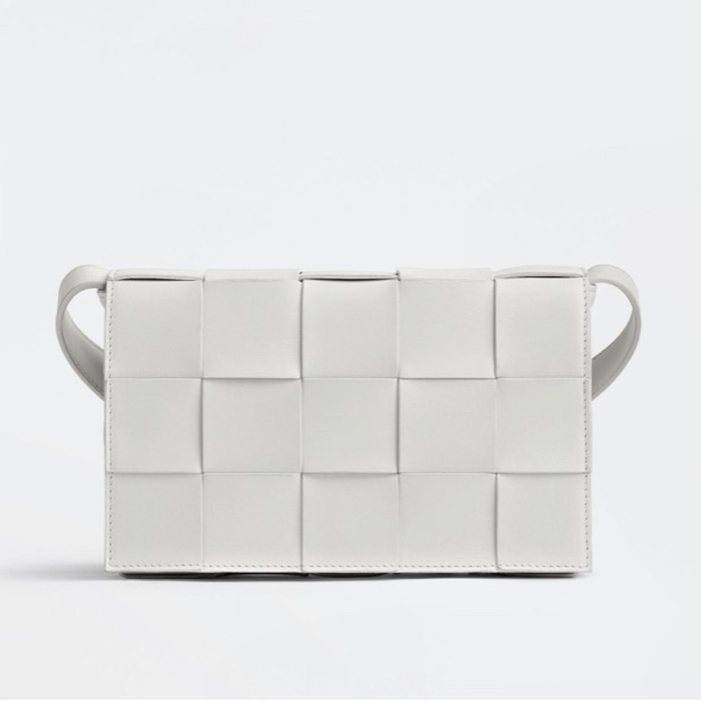White Bottega Veneta Casette Bag